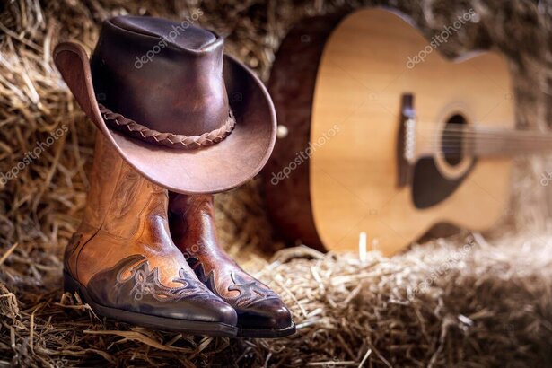 Menschen beim Line Dance in einem Country-Club